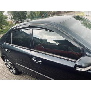 Window Deflectors SD (4 pcs, Sunplex Sport) Mercedes E-сlass W211 2002-2009 photo 1