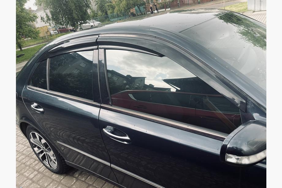 Mercedes E-class W211 2002-2009 Window Deflectors SD (4 pcs, Sunplex Sport) Image