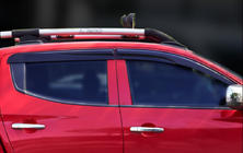 Mitsubishi L200 2006-2015 Window Deflectors (4 pcs, Sunplex Sport) photo 5