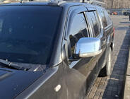 Nissan Navara 2006-2015 Window Deflectors (4 pcs, Sunplex Sport) photo 6