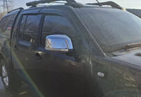 Nissan Navara 2006-2015 Window Deflectors (4 pcs, Sunplex Sport) photo 7