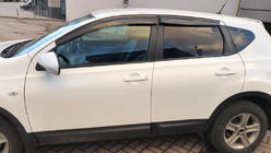 Nissan Qashqai 2007-2010 Window Deflectors (4 pcs, Sunplex Sport) photo 1