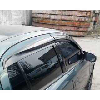 Window Deflectors SD/HB (4 pcs, Sunplex Sport) Opel Astra G classic 1998-2012 photo 1
