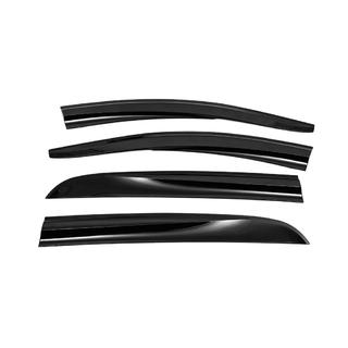 Window Deflectors (4 pcs, Sunplex Sport) Opel Corsa D 2007-2014 photo 1
