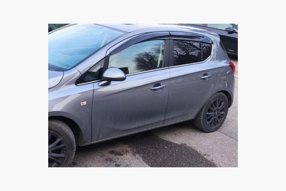 Opel Corsa E 2015-2019 Window Deflectors (4 pcs, Sunplex Sport) Image