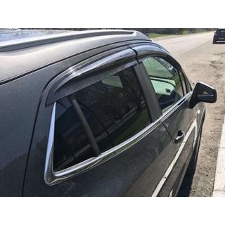 Window Deflectors (4 pcs, Sunplex Sport) Opel Mokka 2012-2021 photo 3