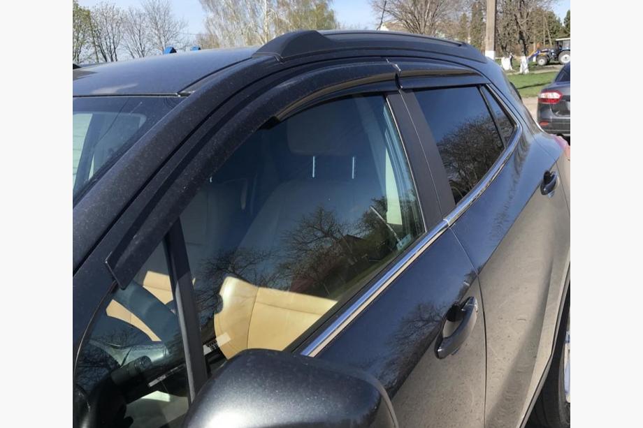 Opel Mokka 2012-2021 Window Deflectors (4 pcs, Sunplex Sport) Image