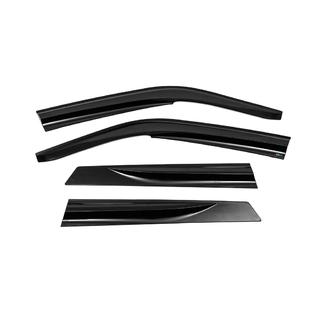Window Deflectors SD (4 pcs, Sunplex Sport) Opel Vectra B 1995-2002 photo 2