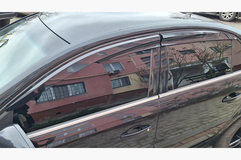 Opel Vectra C 2002-2008 Window Deflectors SD (4 pcs, Sunplex Sport) Photo 1