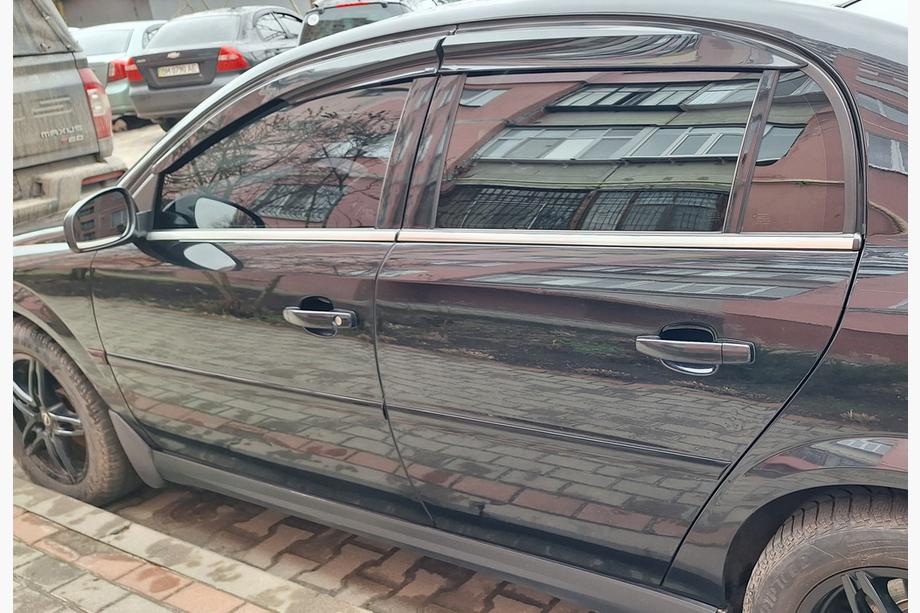 Opel Vectra C 2002-2008 Window Deflectors SD (4 pcs, Sunplex Sport) Photo 3