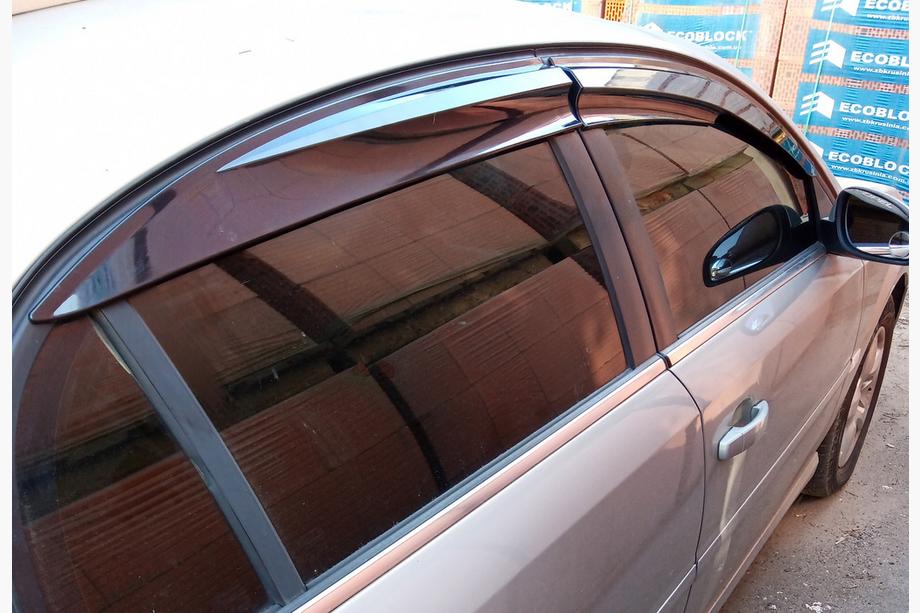 Opel Vectra C 2002-2008 Window Deflectors SD (4 pcs, Sunplex Sport) Photo 10