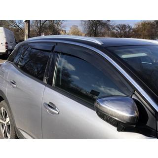 Window Deflectors (4 pcs, Sunplex Sport) Peugeot 3008 2016-2023 photo 1