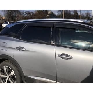 Window Deflectors (4 pcs, Sunplex Sport) Peugeot 3008 2016-2023 photo 2