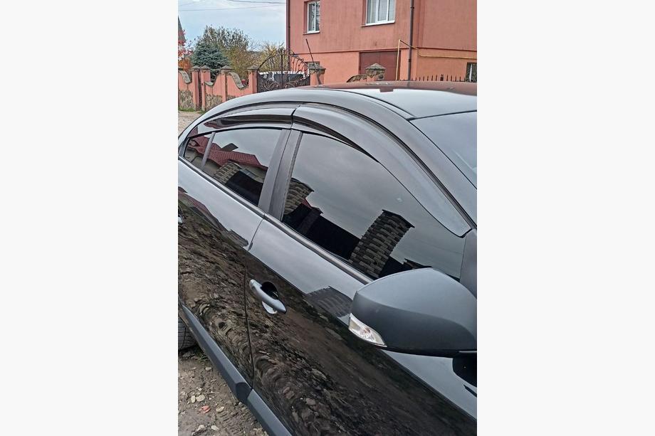Renault Fluence 2009-2016 Window Deflectors (4 pcs, Sunplex Sport) Photo 4