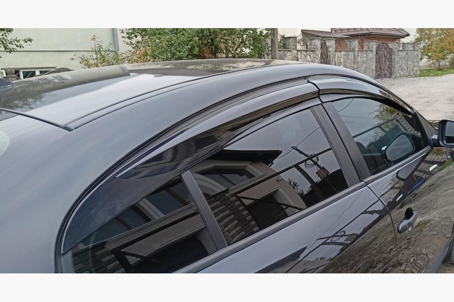 Renault Fluence 2009-2016 Window Deflectors (4 pcs, Sunplex Sport) Photo 2