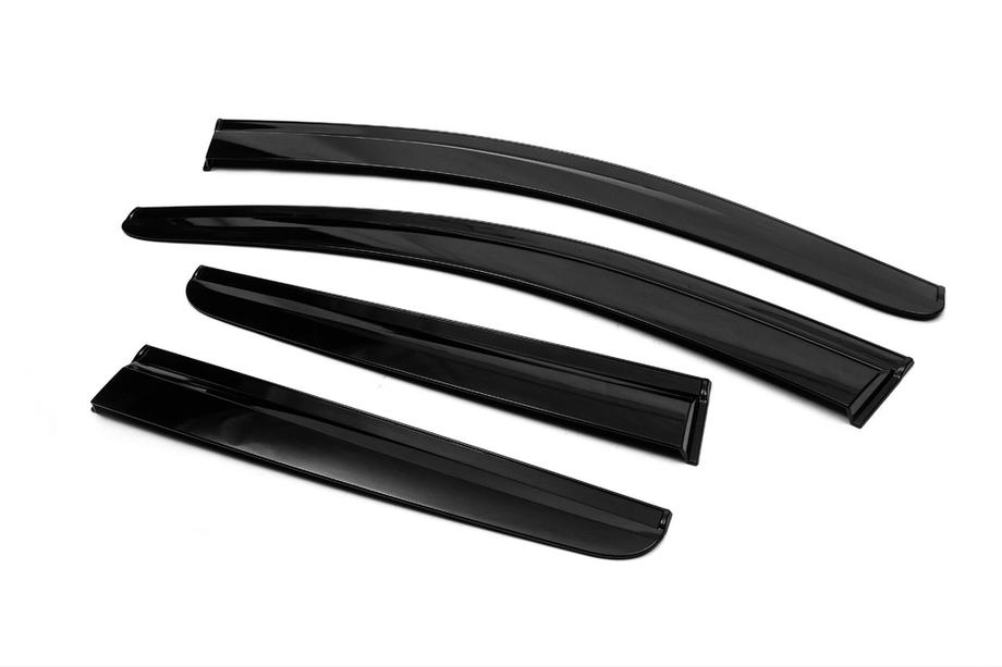 Renault Kadjar 2015-2022 Window Deflectors (4 pcs, Sunplex Sport) Photo 7