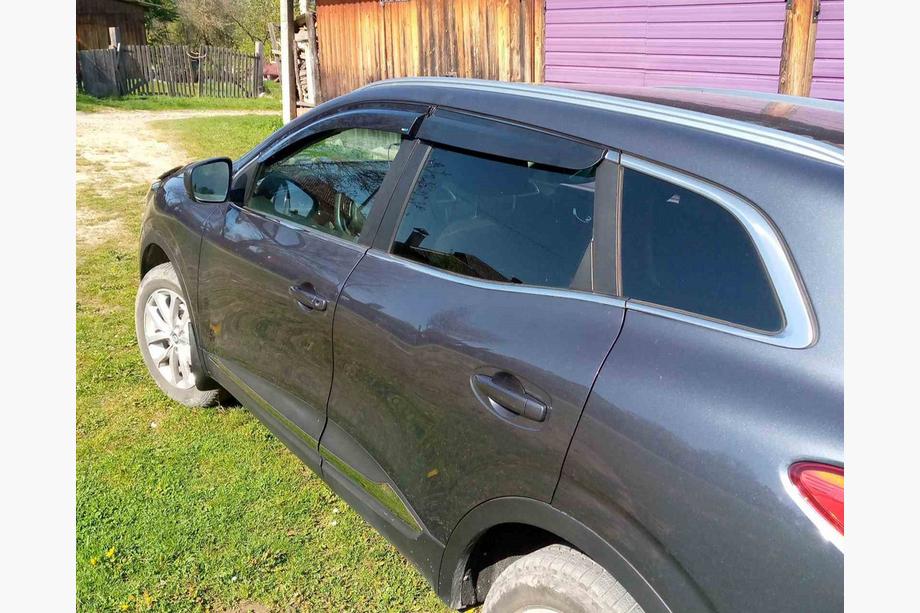 Renault Kadjar 2015-2022 Window Deflectors (4 pcs, Sunplex Sport) Photo 3