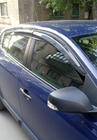 Renault Megane III 2009-2016 Window Deflectors HB (4 pcs, Sunplex Sport) photo 5