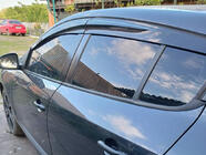 Renault Megane III 2009-2016 Window Deflectors HB (4 pcs, Sunplex Sport) photo 2