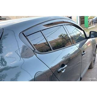 Window Deflectors HB (4 pcs, Sunplex Sport) Renault Megane III 2009-2016 photo 3