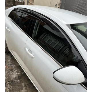 Window Deflectors SD (4 pcs, Sunplex Sport) Renault Megane IV 2016-2025 photo 2