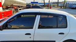 Renault Symbol 1999-2008 Window Deflectors (4 pcs, Sunplex Sport) photo 1