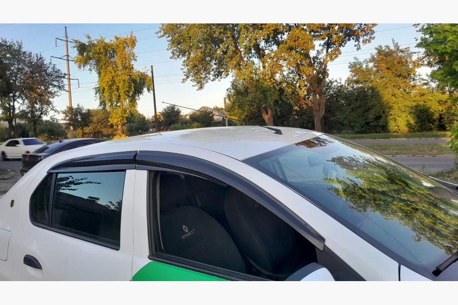 Dacia Logan II 2013-2022 Window Deflectors (4 pcs, Sunplex Sport) Image