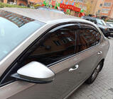 Skoda Octavia III A7 2013-2019 Liftback Wind Deflectors (4 pcs, Sunplex Sport) photo 3