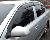 Skoda Octavia III A7 2013-2019 Liftback Wind Deflectors (4 pcs, Sunplex Sport) photo 5