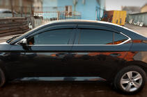 Skoda Superb 2015-2024 Window Deflectors SD (4 pcs, Sunplex Sport) photo 4