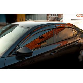Window Deflectors SD (4 pcs, Sunplex Sport) Skoda Superb 2015-2024 photo 1