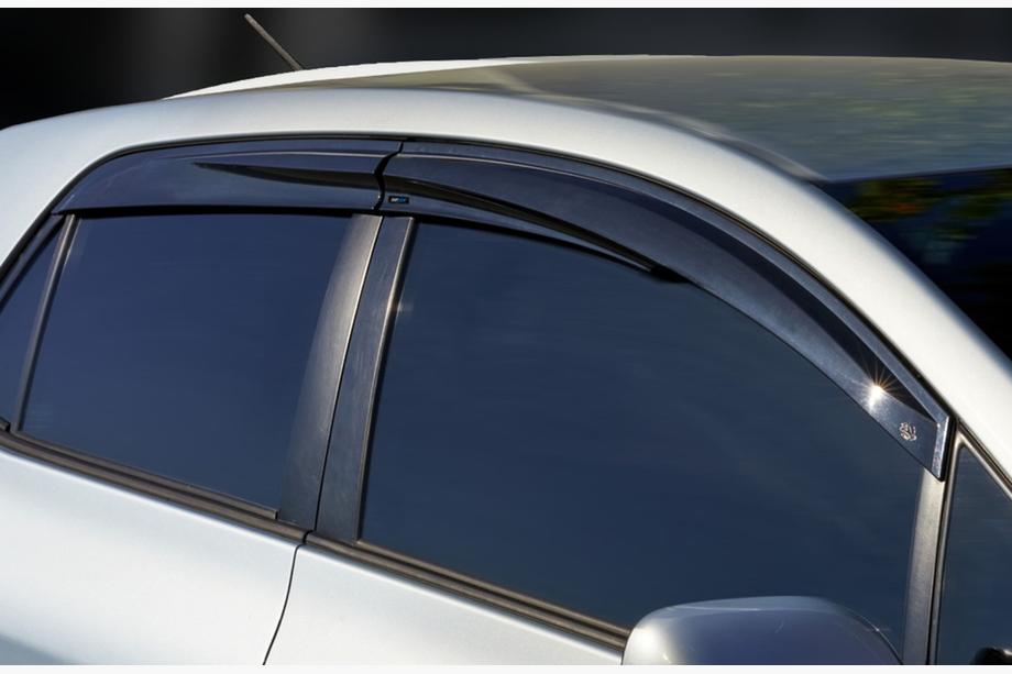 Toyota Auris 2007-2012 Window Deflectors (4 pcs, Sunplex Sport) Photo 1
