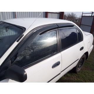 Window Deflectors (4 pcs, Sunplex Sport) Toyota Corolla 1993-1998 photo 1