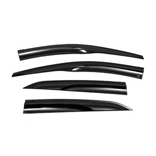 Window Deflectors (4 pcs, Sunplex Sport) Toyota Corolla 2013-2019 photo 4