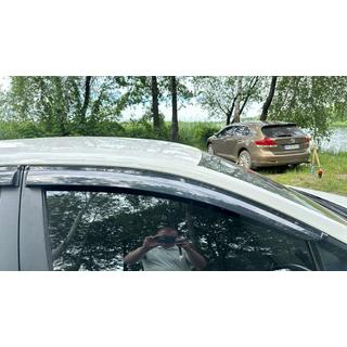 Window Deflectors (4 pcs, Sunplex Sport) Toyota Corolla 2019- photo 3