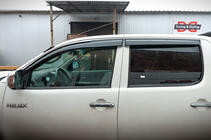 Toyota Hilux 2006-2015 Window Deflectors (4 pcs, Sunplex Sport) photo 3