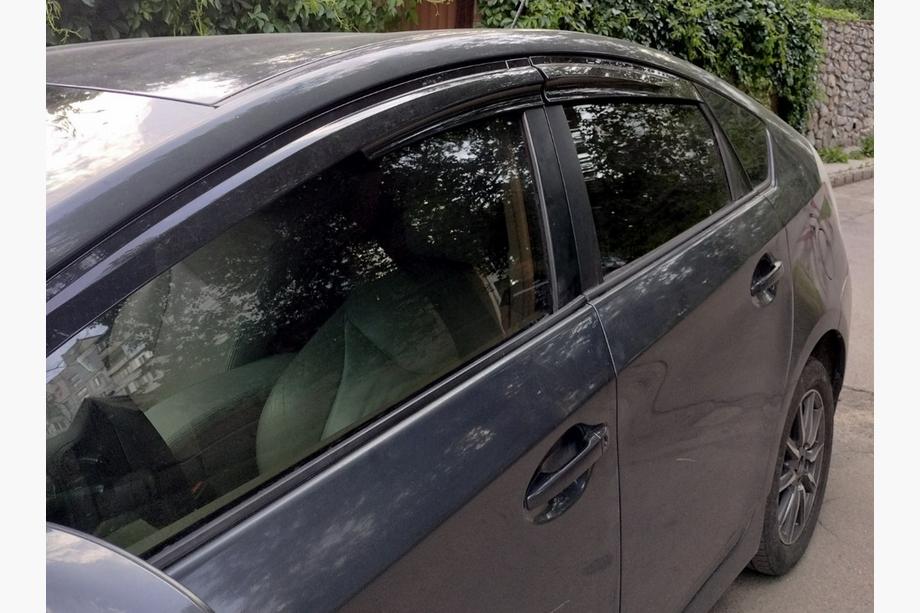 Toyota Prius 2009-2015 Window Deflectors (4 pcs, Sunplex Sport) Image
