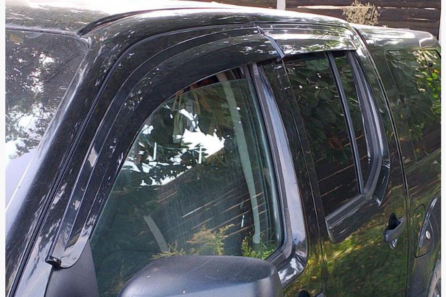 Volkswagen Amarok 2010-2022 Window Deflectors (4 pcs, Sunplex Sport) Photo 11