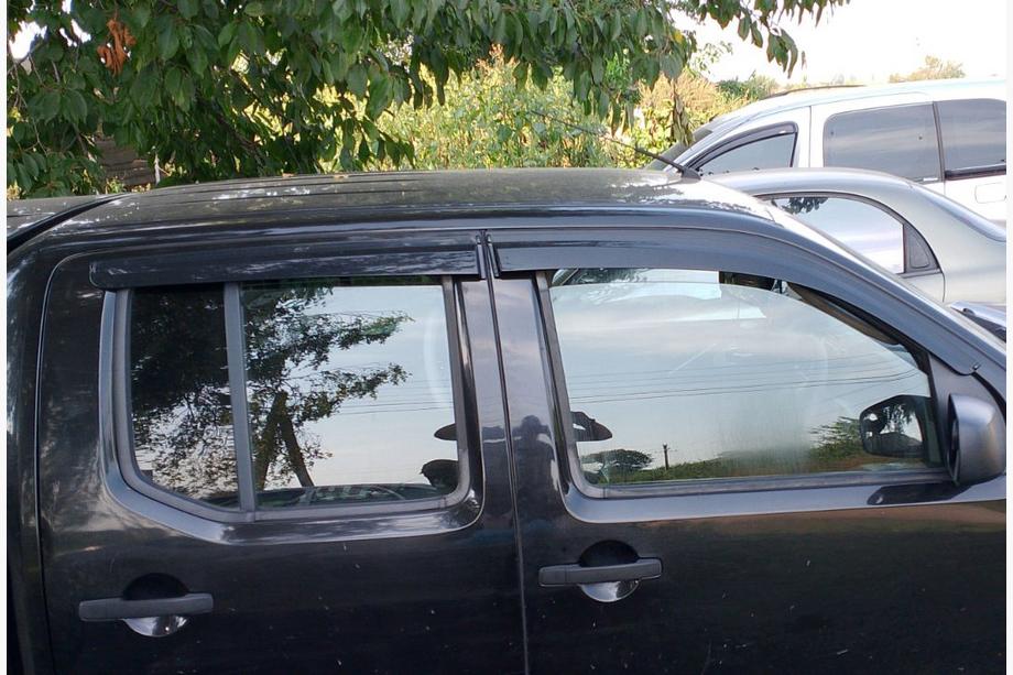 Volkswagen Amarok 2010-2022 Window Deflectors (4 pcs, Sunplex Sport) Photo 10