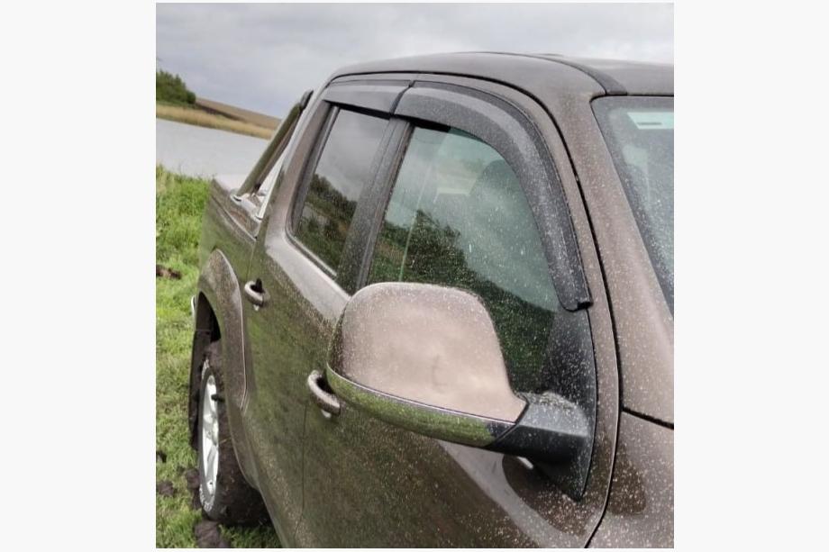 Volkswagen Amarok 2010-2022 Window Deflectors (4 pcs, Sunplex Sport) Photo 8