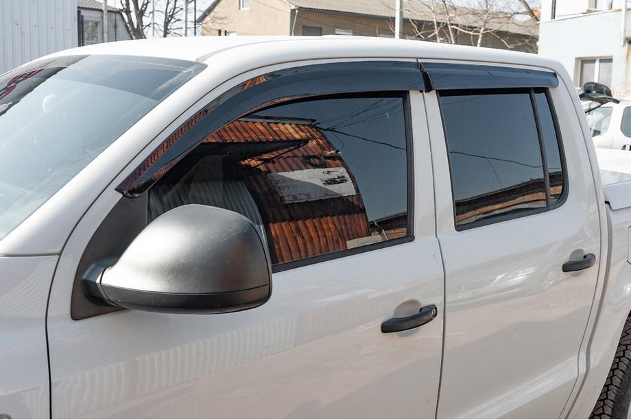 Volkswagen Amarok 2010-2022 Window Deflectors (4 pcs, Sunplex Sport) Image