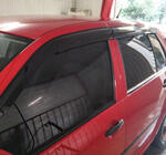 Volkswagen Golf 4 1997-2006 Window Deflectors HB (4 pcs, Sunplex Sport) photo 2