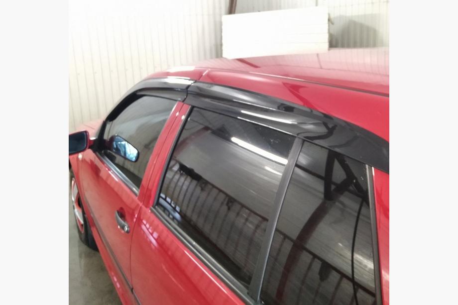 Volkswagen Golf 4 1997-2006 Window Deflectors HB (4 pcs, Sunplex Sport) Image