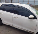 Volkswagen Golf 6 2008-2014 Window Deflectors HB (4 pcs, Sunplex Sport) photo 4