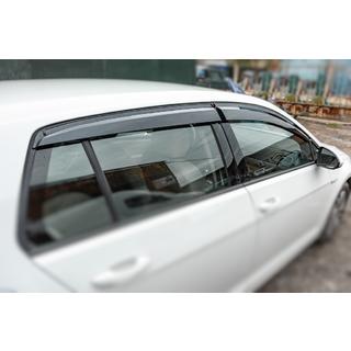 Window Deflectors HB (4 pcs, Sunplex Sport) Volkswagen Golf 7/E-Golf 2012-2020 photo 2
