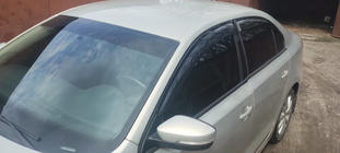 Volkswagen Jetta 2011-2018 Window Deflectors (4 pcs, Sunplex Sport) photo 2