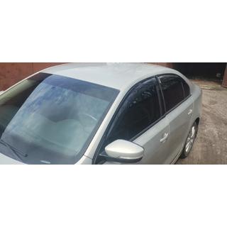 Window Deflectors (4 pcs, Sunplex Sport) Volkswagen Jetta 2011-2018 photo 2