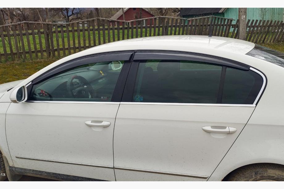 Volkswagen Passat B6 2006-2012 Window Deflectors SD (4 pcs, Sunplex Sport) Image