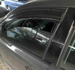 Volkswagen Polo 2010-2017 Window Deflectors HB (4 pcs, Sunplex Sport) photo 1