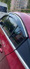 Chevrolet Cruze 2009–2015 Window Deflectors with Chrome Trim (4 pcs, Sunplex Chrome) photo 3